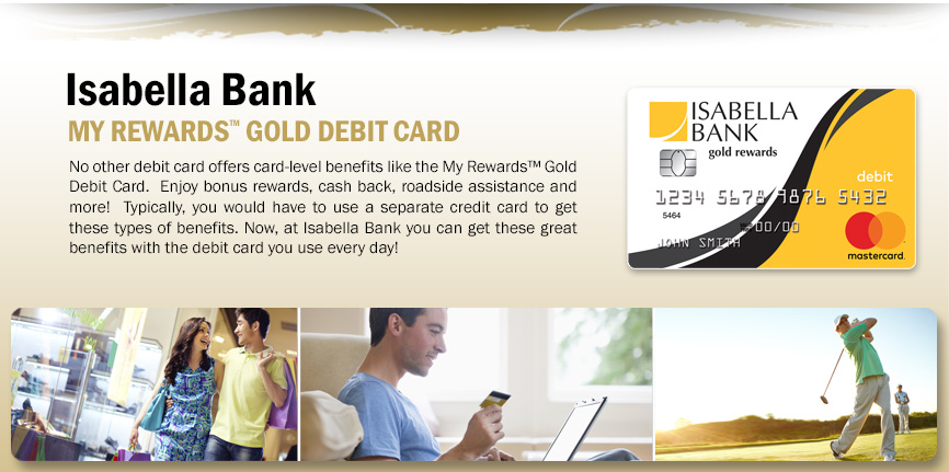 My Rewards&reg; Gold Debit Card
